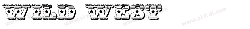 Wild West字体转换